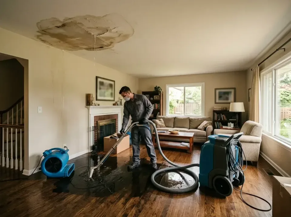 attic-pipe-burst-ceiling-drip-008 — frequently asked questions, Water Damage Restoration & Carpet Care in Oberlin, OH